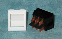 4 Series Double Pole Rocker Switches